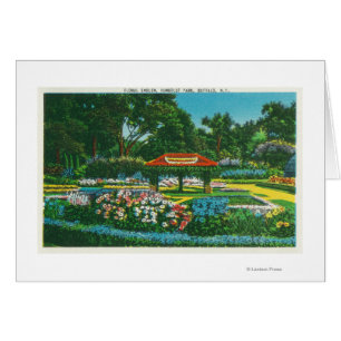 Humboldt Park Floral Emblem Uitzicht