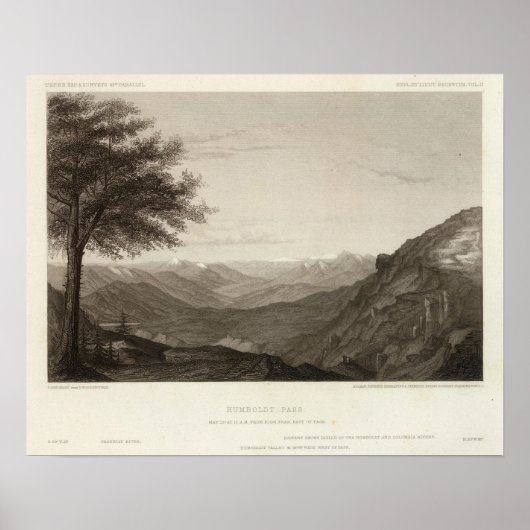 Humboldt Pass Poster (Voorkant)