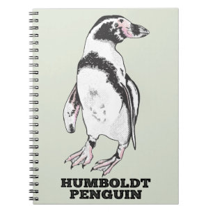 Humboldt pinguïn notitieboek