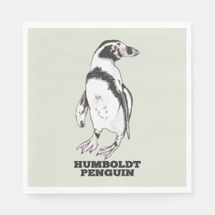 Humboldt pinguïn servet