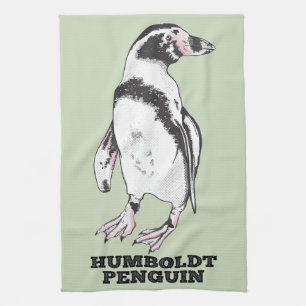 Humboldt pinguïn theedoek