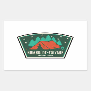 Humboldt-Toiyabe National Forest Camping Rechthoekige Sticker