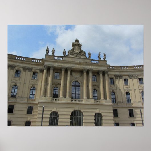 Humboldt University Berlin Poster (Voorkant)