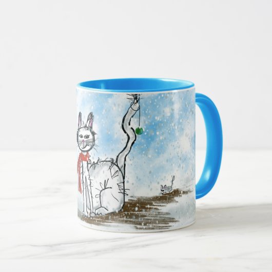 Humbug Cat and Mouse Mug (Devant droit)