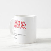 HUMBUG: definitie Koffiemok (Voorkant links)