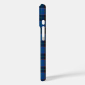 Hume Clan Blue en Black Tartan Case-Mate iPhone Case (Achterkant / Links)