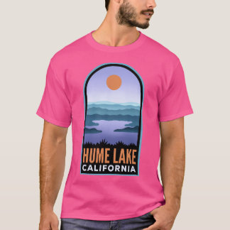 Hume Lake Retro Landschap T-shirt