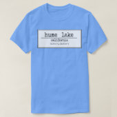 Hume Lake T-shirt (Design voorkant)
