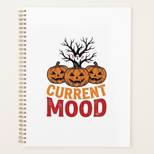 Humeur actuelle Halloween Citrouille Conception de (Devant)