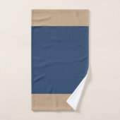 Humeur Bleu Et Beige (Serviette à main)