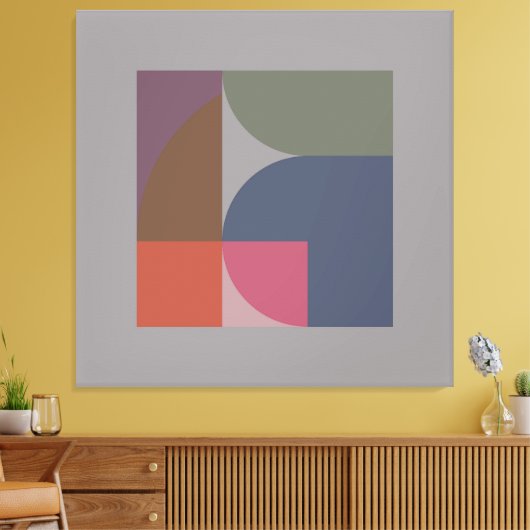 Humeur élémentaire 2 toile étirée Imprimer (Insitu(Salon))