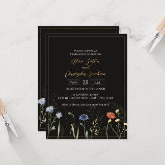 Humeurig Wilde Bloem Boho Botanisch Probediner