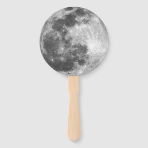 Humeurige Volmaan Handwaaier