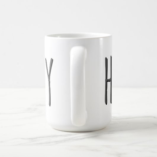 Humiliteit Koffiemok (Handvat)