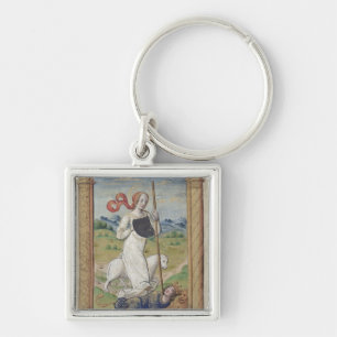 Humiliteit tegen trots sleutelhanger