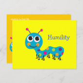 Humiliteitscuter Briefkaart (Voorkant / Achterkant)