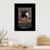 HUMILITY Bald Eagle Motivatie Poster (Keuken)