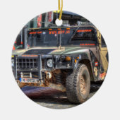 Hummer H1 Keramisch Ornament (Voorkant)