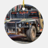 Hummer H1 Keramisch Ornament (Achterkant)