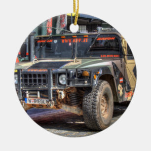 Hummer H1 Keramisch Ornament