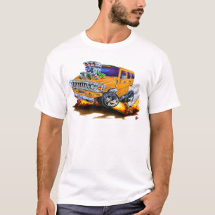 Hummer H2 Oranje vrachtwagen T-shirt