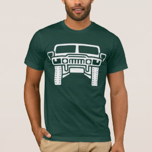 Hummer/Humvee-illustratie T-shirt