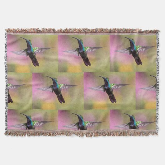 Humming Bird Deken (Voorkant)