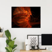 Humming Phoenix Poster (Thuiskantoor)