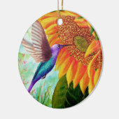 Humming voor nectar keramisch ornament (Links)