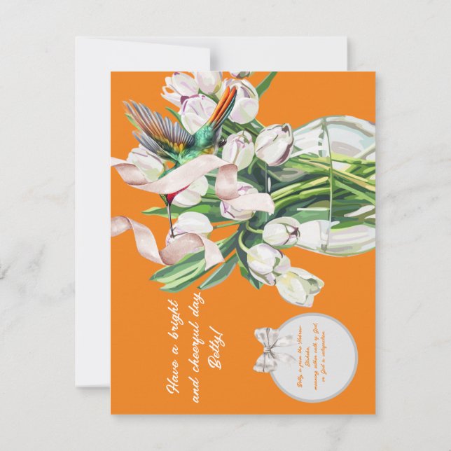 HUMMINGBIRD (Achterkant)