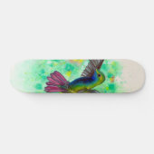 Hummingbird - acrylverfskateboard skateboard (Horizontaal)