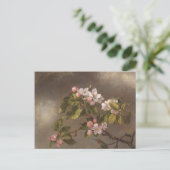 Hummingbird and Apple Blossom Briefkaart (Staand voorkant)