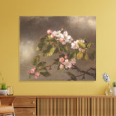 Hummingbird and Apple Blossom Canvas Afdruk (Insitu (Woonkamer))