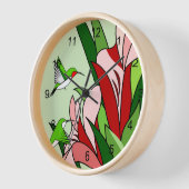 Hummingbird and Flower  (Hoek)