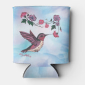 Hummingbird and Flower Koelbox Blikjeskoeler (Voorkant)