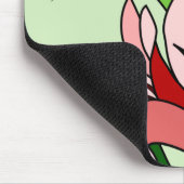 Hummingbird and Flower Muismat (Hoek)