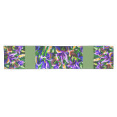 Hummingbird and Iris Fields Table Runner Korte Tafelloper (Horizontaal)
