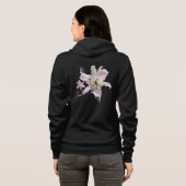 Hummingbird and Lilies Hoodie (Achterkant volledig)
