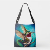 Hummingbird aRT Crossbody Tas (Voorkant)