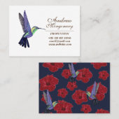 Hummingbird Art Custom Professional Visitekaartje (Voorkant / Achterkant)