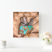 HUMMINGBIRD BABIES BUSTING LOOSE VIERKANTE KLOK (Huis)