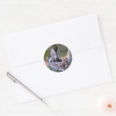 Hummingbird Babies Ronde Sticker (Envelop)