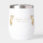 Hummingbird Baby Shower Tumbler | Nature Theme" (Arrière)
