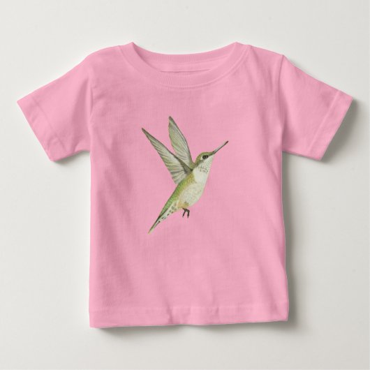 Hummingbird Baby T-Shirt (Voorkant)