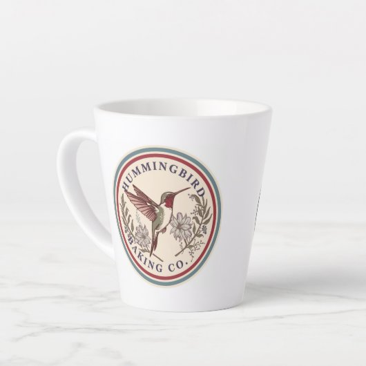 Hummingbird Baking Co. Latte Mug (Angle gauche)