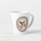 Hummingbird Baking Co. Latte Mug (Angle droit)