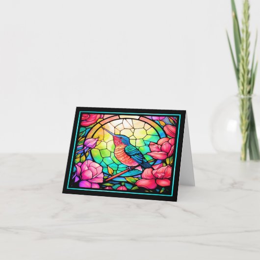 Hummingbird Bedankkaart (Voorkant)