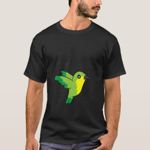 Hummingbird Birding net een jongen die van Humming T-shirt