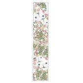 Hummingbird Birds Honeysuckle Flowers Table Runner Medium Tafelloper (Voorkant)