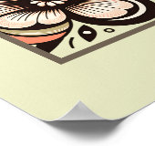  Hummingbird & Blooms Art Print (Hoek)